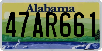 AL license plate 47AR661
