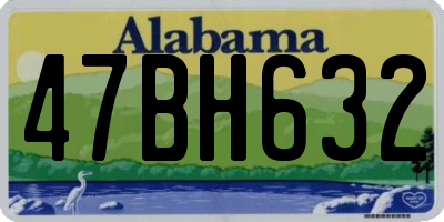 AL license plate 47BH632