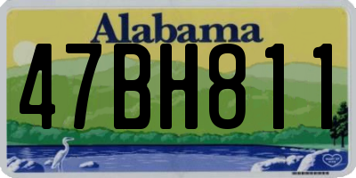 AL license plate 47BH811