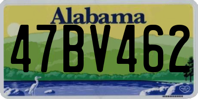 AL license plate 47BV462