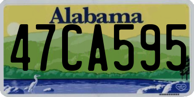 AL license plate 47CA595