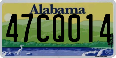 AL license plate 47CQ014
