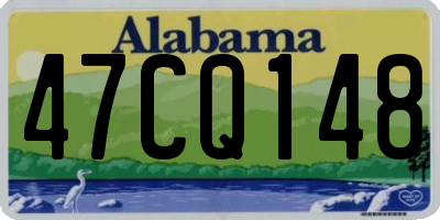 AL license plate 47CQ148