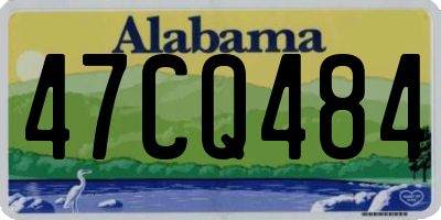 AL license plate 47CQ484