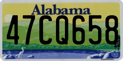 AL license plate 47CQ658