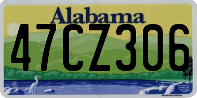 AL license plate 47CZ306