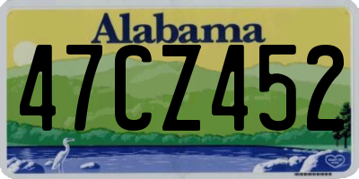 AL license plate 47CZ452