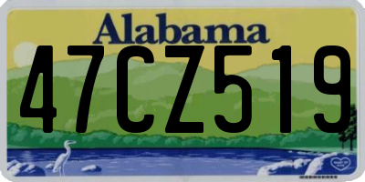 AL license plate 47CZ519
