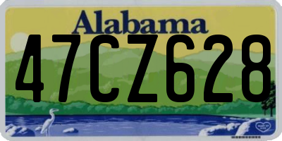 AL license plate 47CZ628