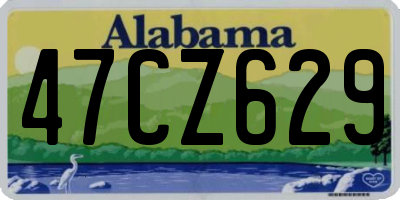 AL license plate 47CZ629