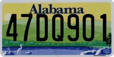 AL license plate 47DQ901