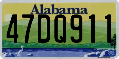 AL license plate 47DQ911