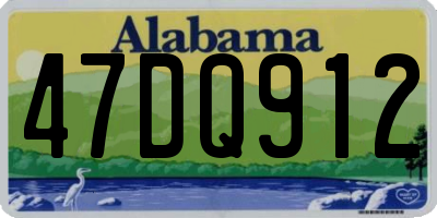 AL license plate 47DQ912