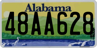 AL license plate 48AA628
