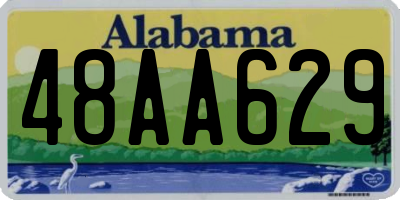 AL license plate 48AA629