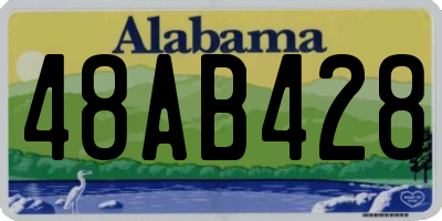 AL license plate 48AB428