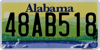 AL license plate 48AB518