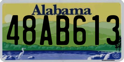 AL license plate 48AB613