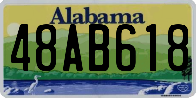 AL license plate 48AB618