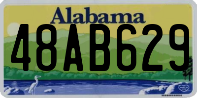 AL license plate 48AB629