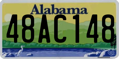 AL license plate 48AC148