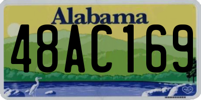 AL license plate 48AC169