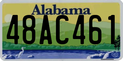 AL license plate 48AC461