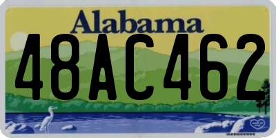 AL license plate 48AC462