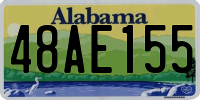 AL license plate 48AE155