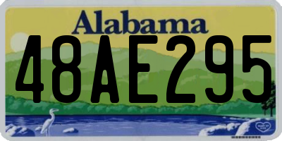 AL license plate 48AE295