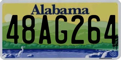 AL license plate 48AG264