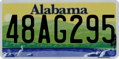 AL license plate 48AG295