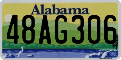 AL license plate 48AG306