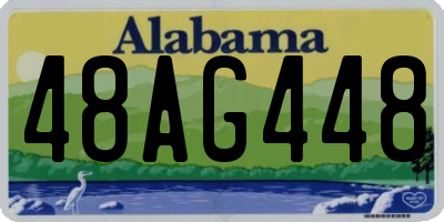 AL license plate 48AG448