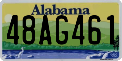AL license plate 48AG461
