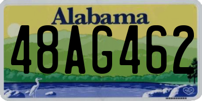 AL license plate 48AG462
