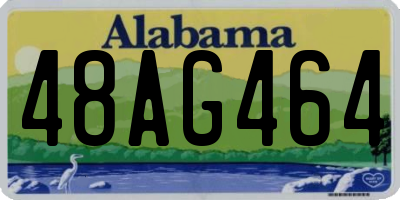 AL license plate 48AG464