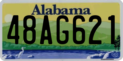 AL license plate 48AG621