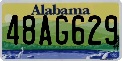 AL license plate 48AG629
