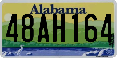 AL license plate 48AH164