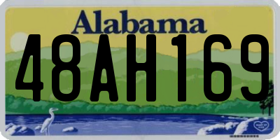AL license plate 48AH169