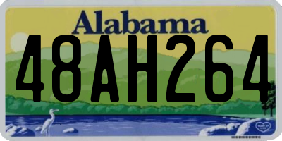 AL license plate 48AH264
