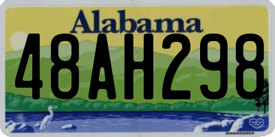 AL license plate 48AH298