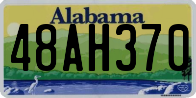 AL license plate 48AH370