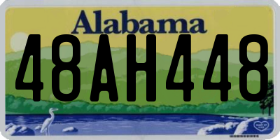 AL license plate 48AH448