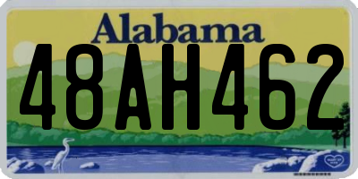 AL license plate 48AH462