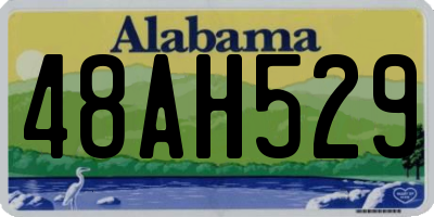AL license plate 48AH529