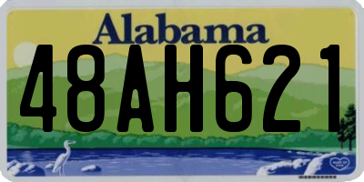 AL license plate 48AH621