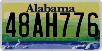 AL license plate 48AH776