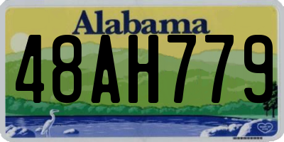 AL license plate 48AH779